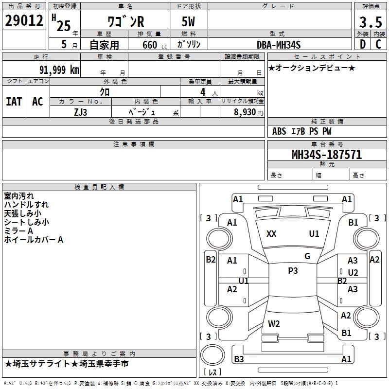 SUZUKI WAGON R