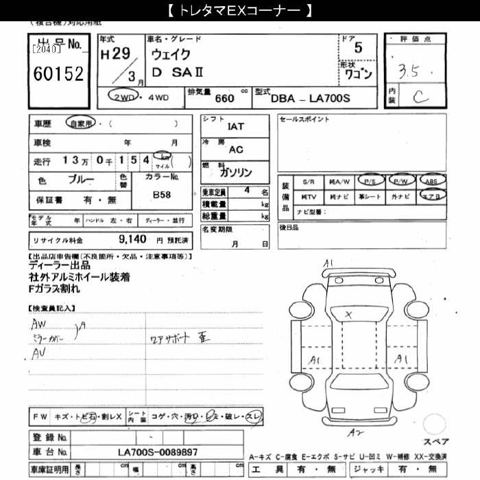 DAIHATSU WAKE