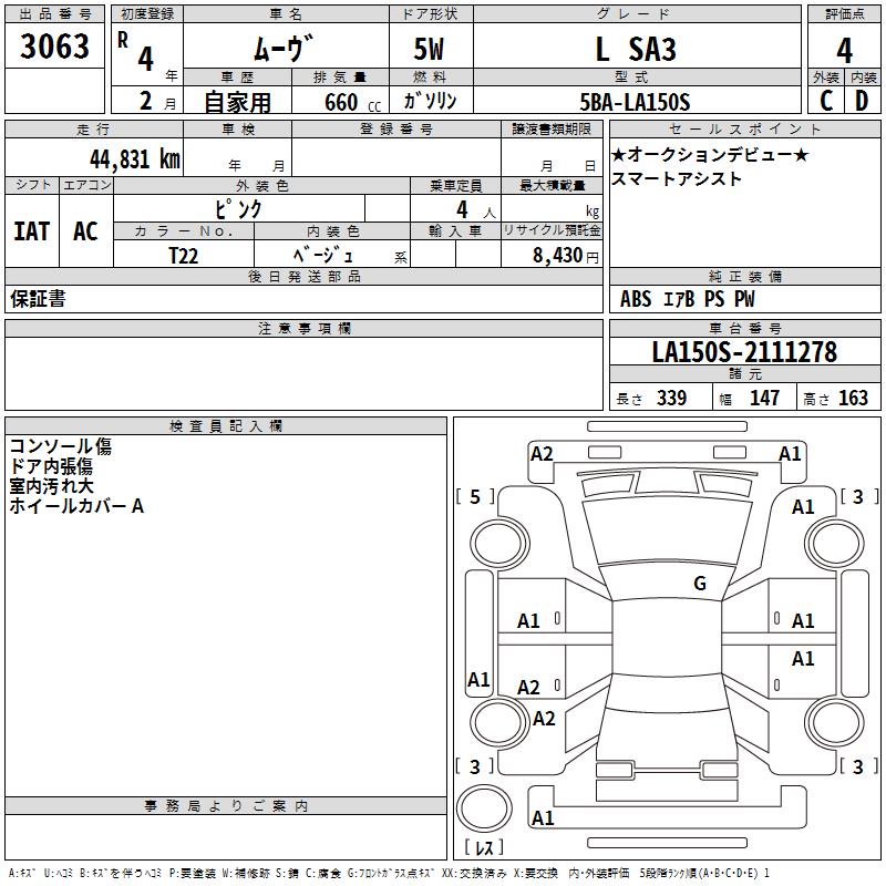 DAIHATSU MOVE