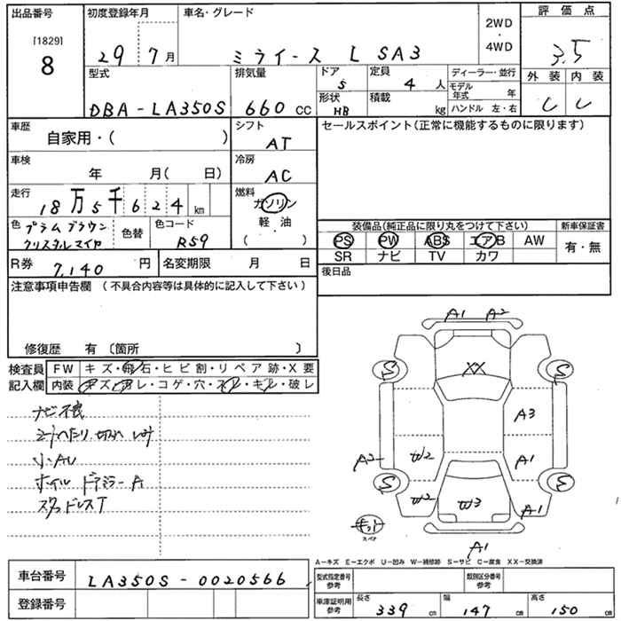 DAIHATSU MIRA E:S