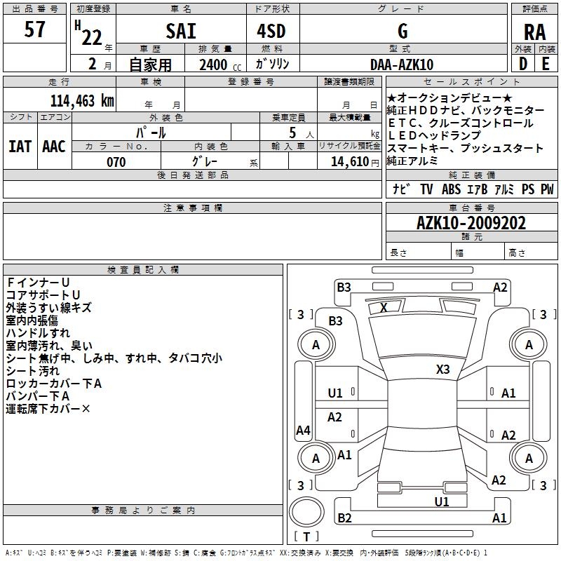 TOYOTA SAI