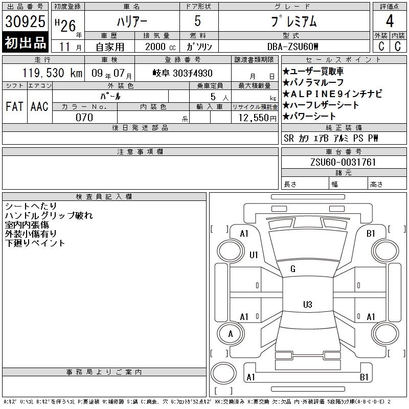 TOYOTA HARRIER