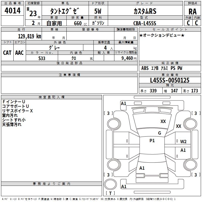 DAIHATSU TANTO EXE