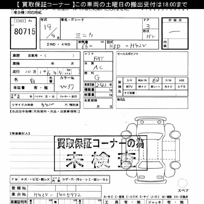 MITSUBISHI MINICA