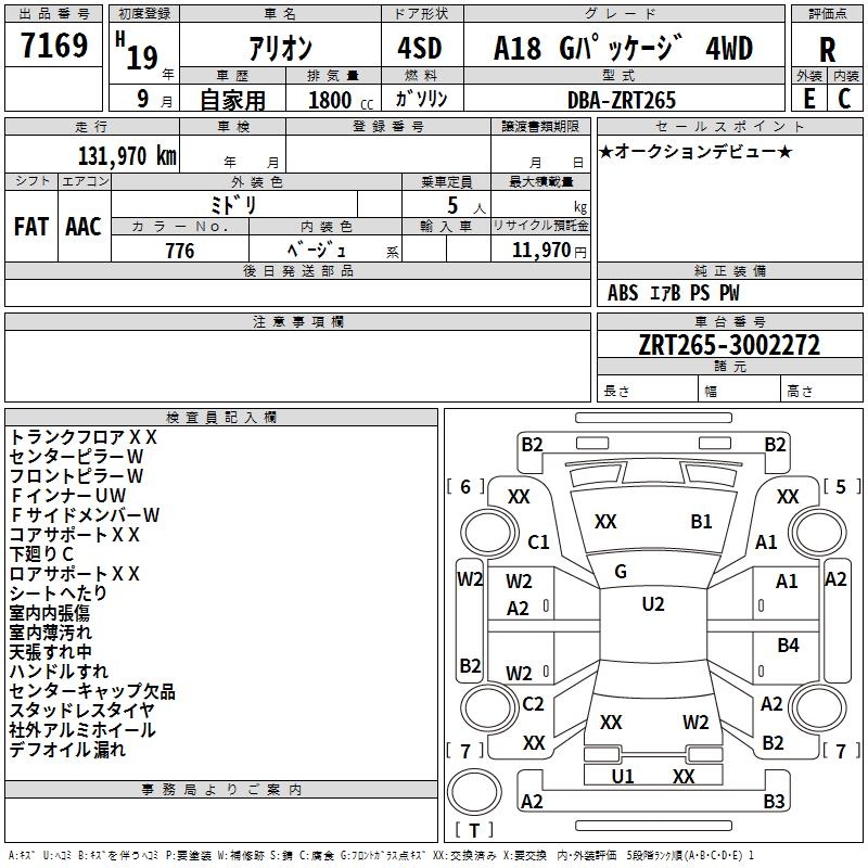 TOYOTA ALLION
