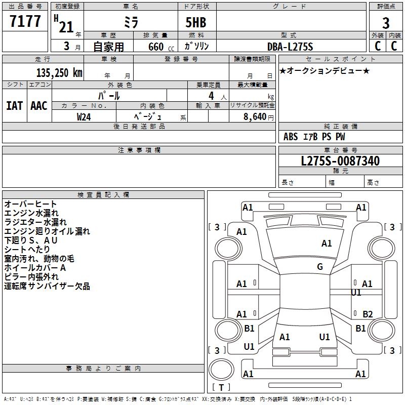 DAIHATSU MIRA