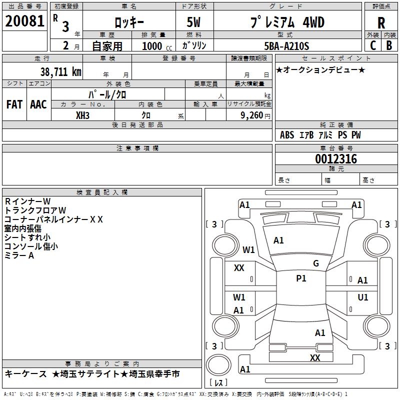 DAIHATSU ROCKY
