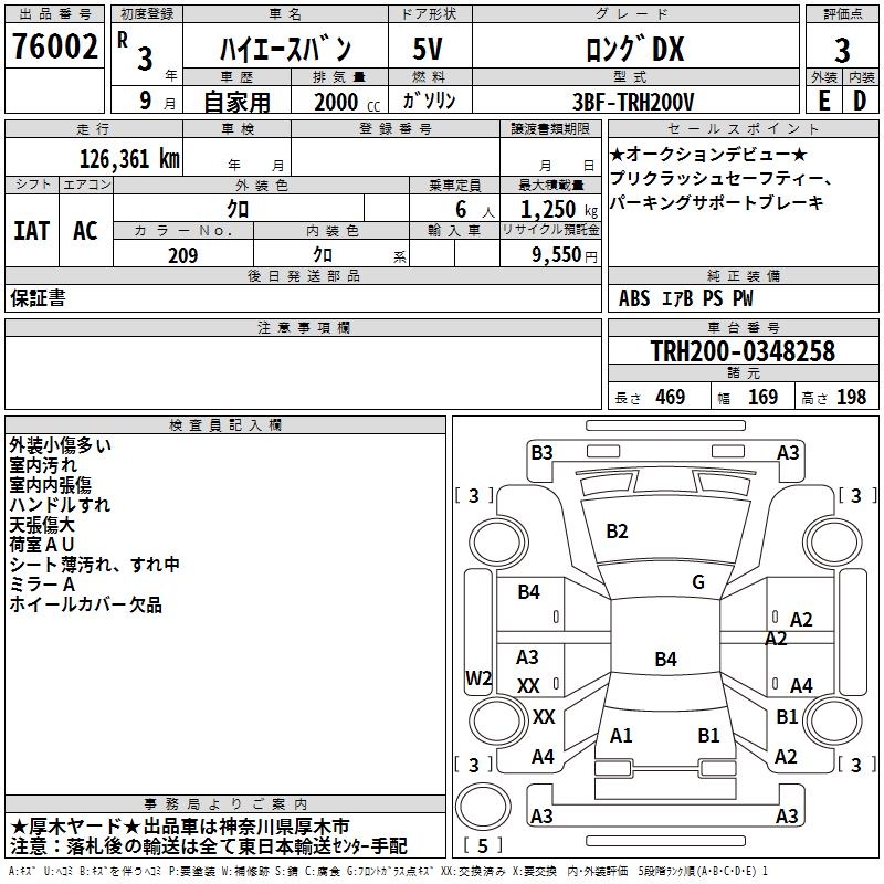 TOYOTA REGIUS ACE