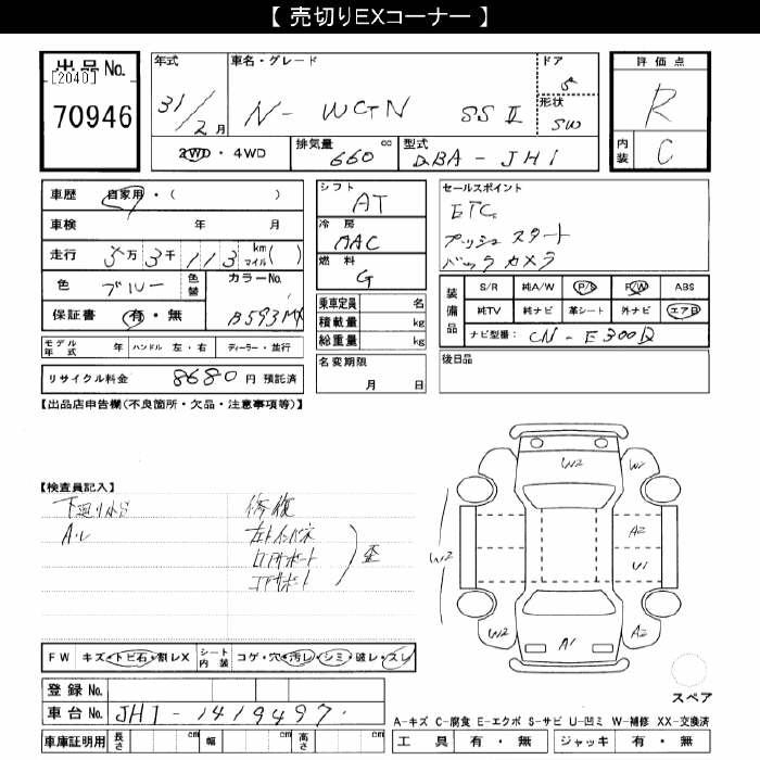 HONDA N-WGN