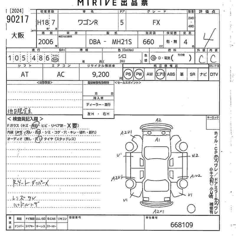 SUZUKI WAGON R