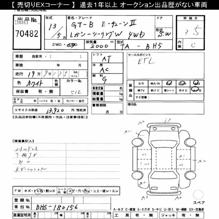 SUBARU LEGACY