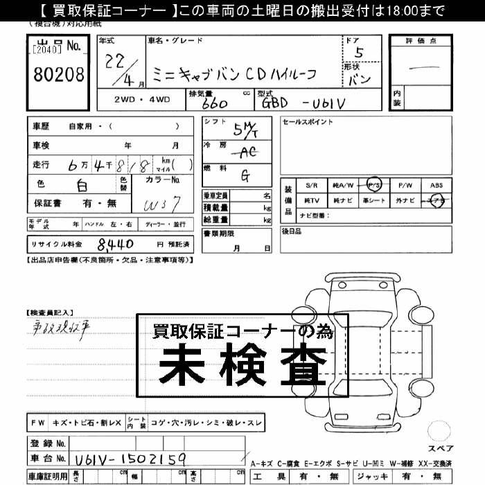 MITSUBISHI MINICAB