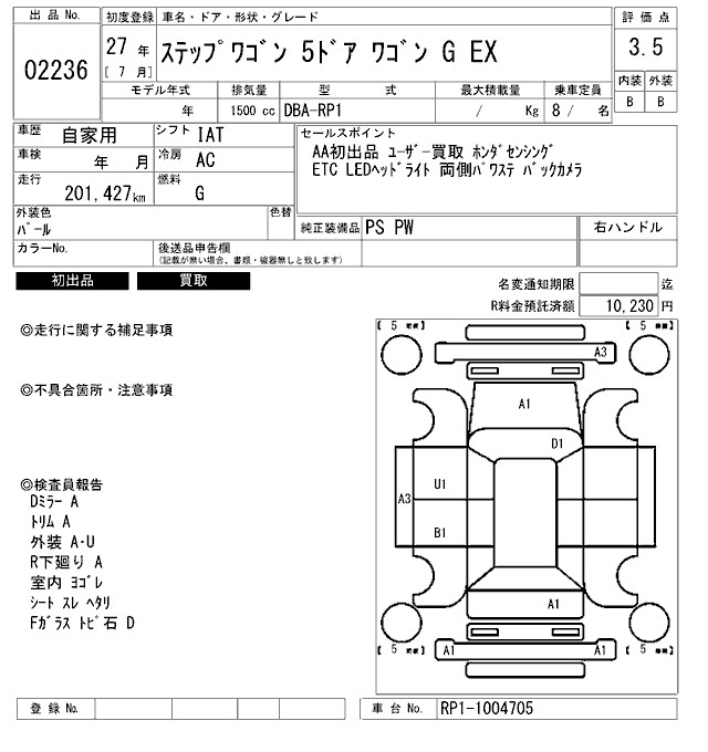 HONDA STEPWGN