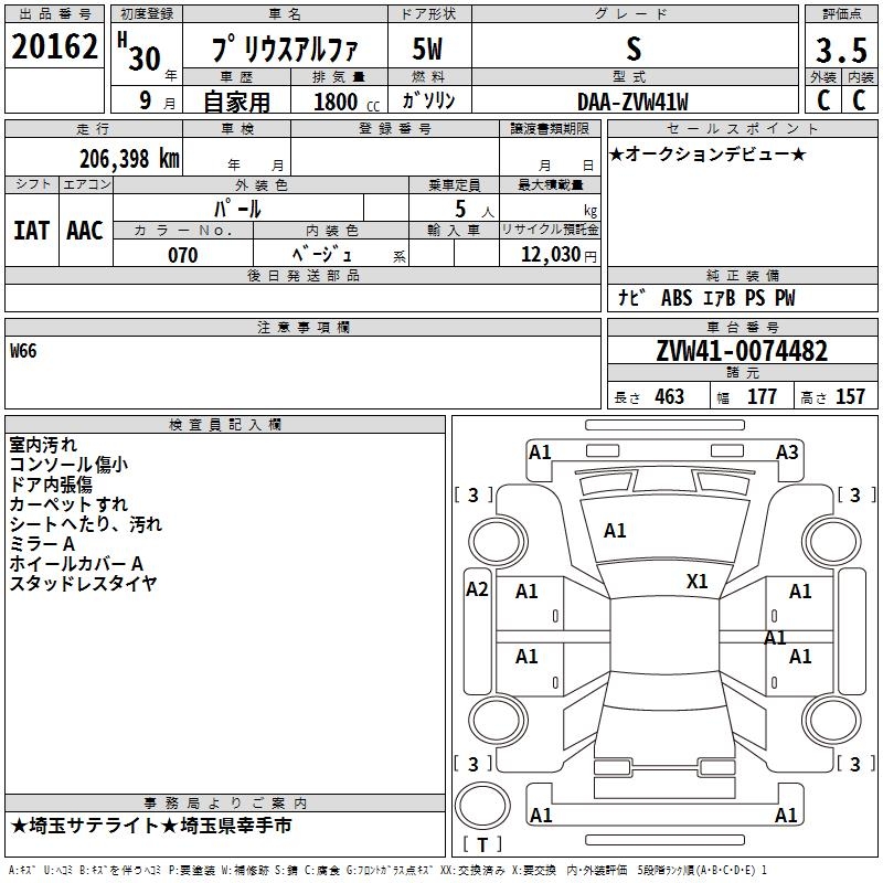 TOYOTA PRIUS ALPHA