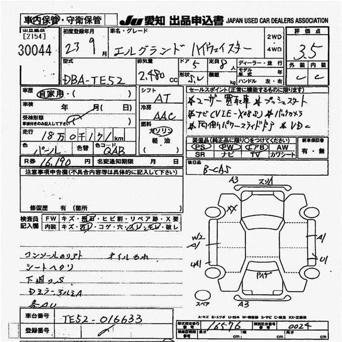 NISSAN ELGRAND