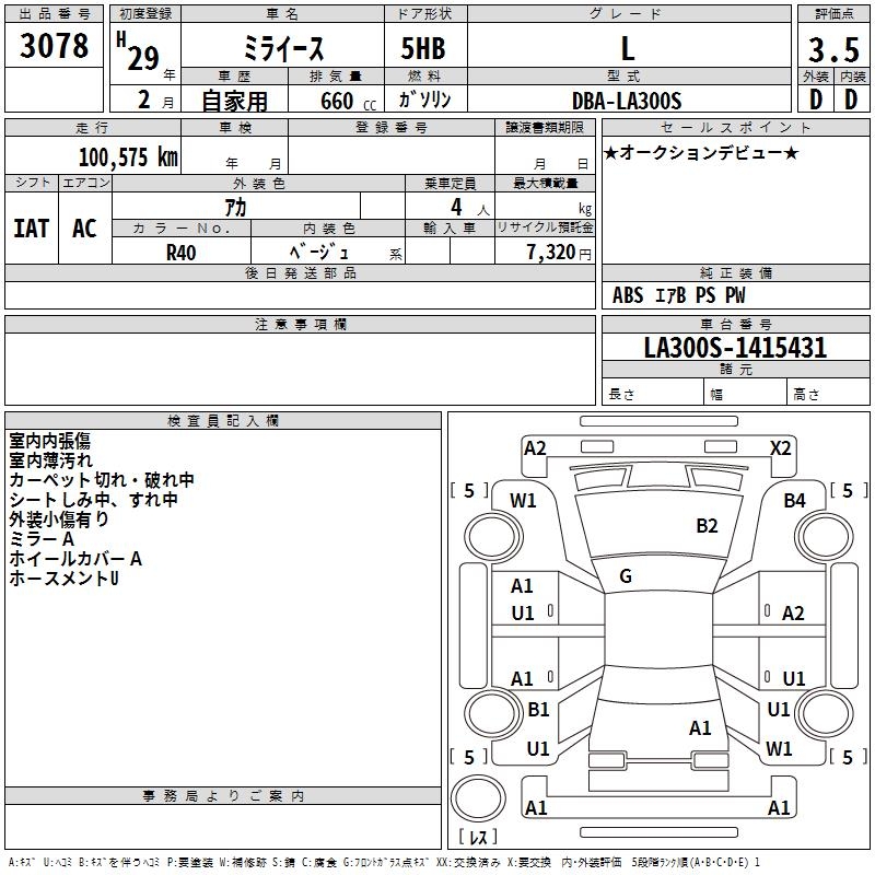 DAIHATSU MIRA E:S