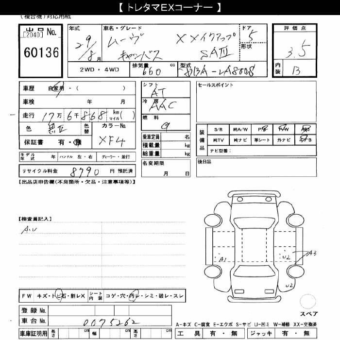 DAIHATSU MOVE CANBUS