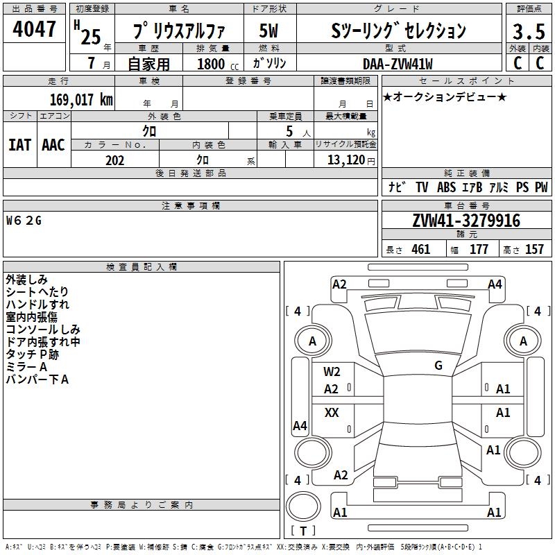 TOYOTA PRIUS ALPHA
