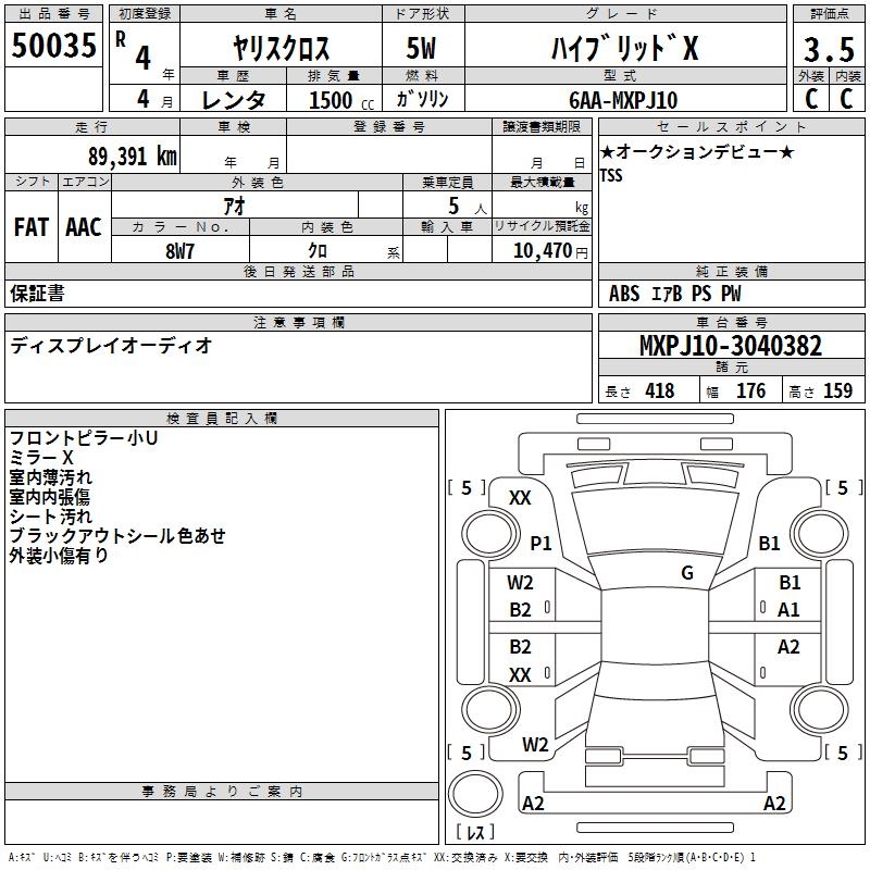 TOYOTA YARIS CROSS