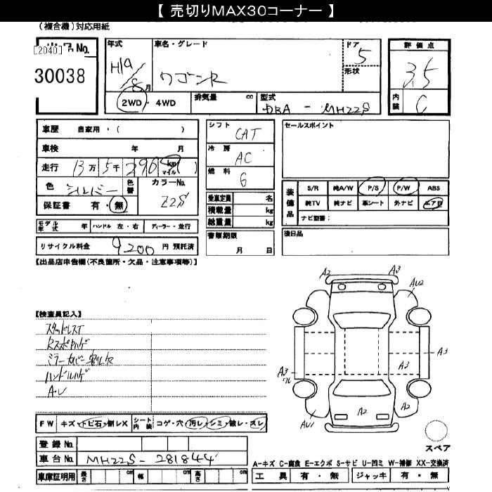 SUZUKI WAGON R