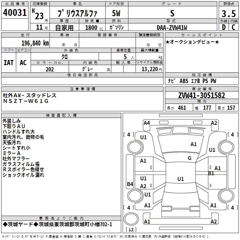 TOYOTA PRIUS ALPHA