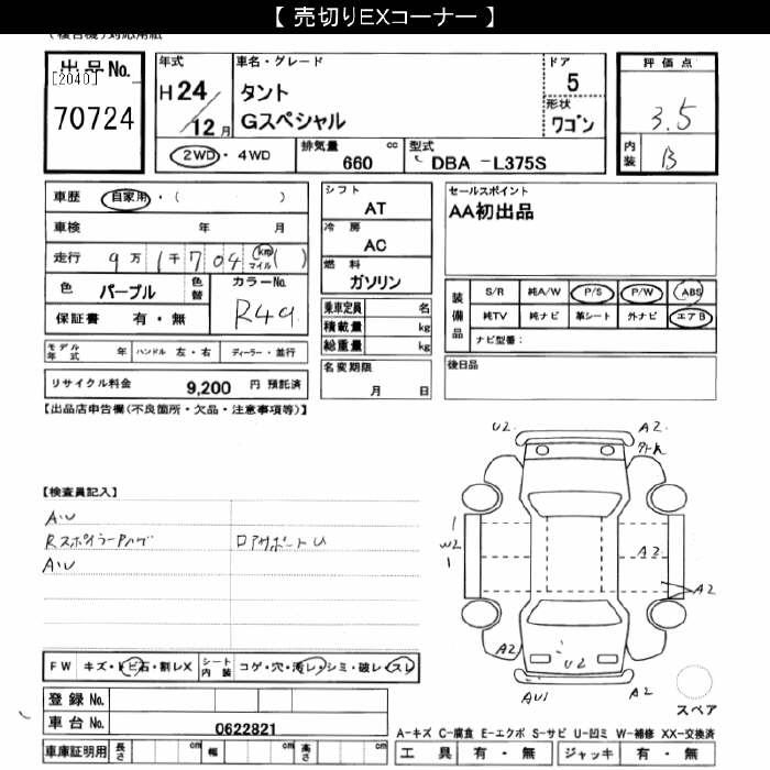 DAIHATSU TANTO