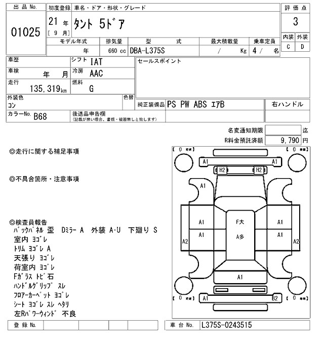DAIHATSU TANTO