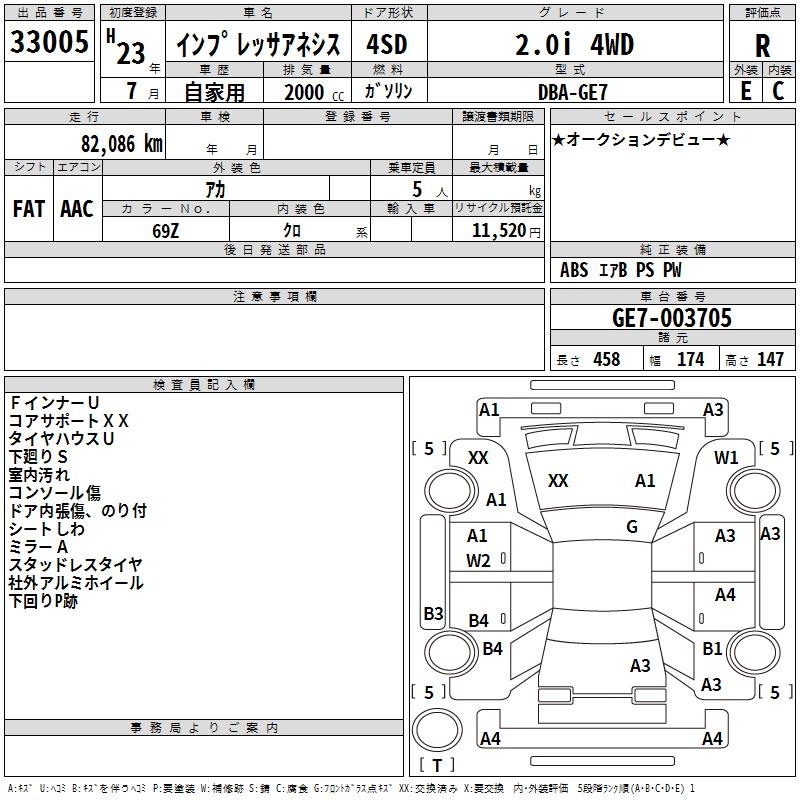 SUBARU IMPREZA