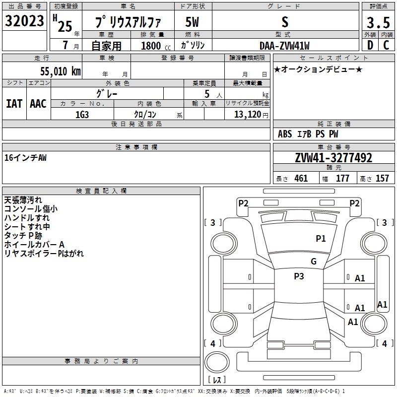 TOYOTA PRIUS ALPHA