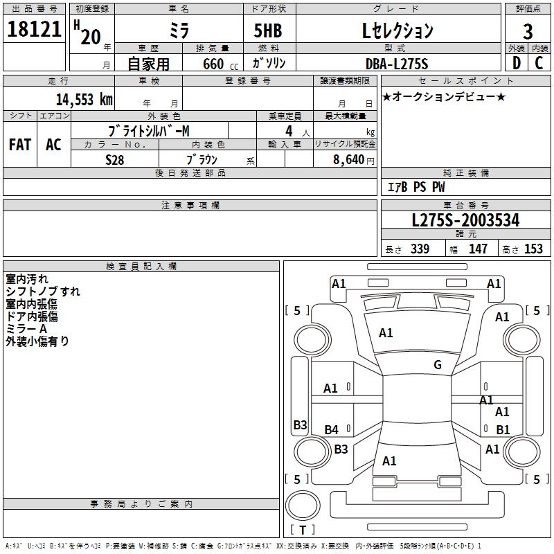 DAIHATSU MIRA