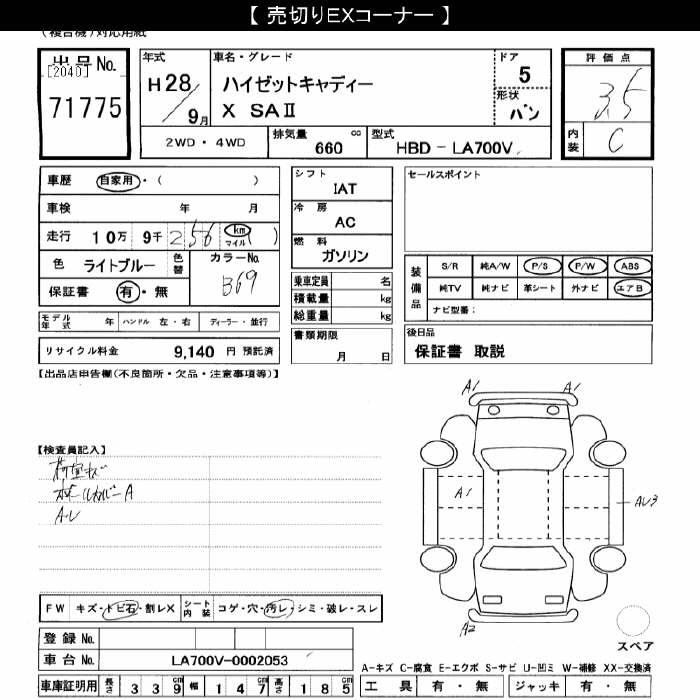DAIHATSU HIJET CADDIE
