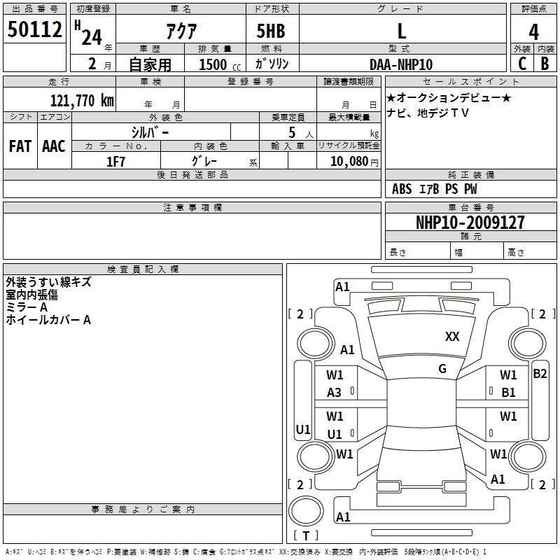 TOYOTA AQUA