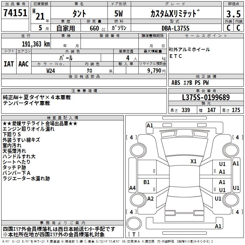 DAIHATSU TANTO