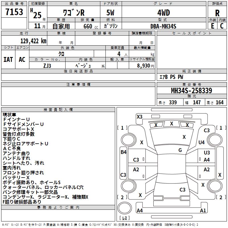SUZUKI WAGON R