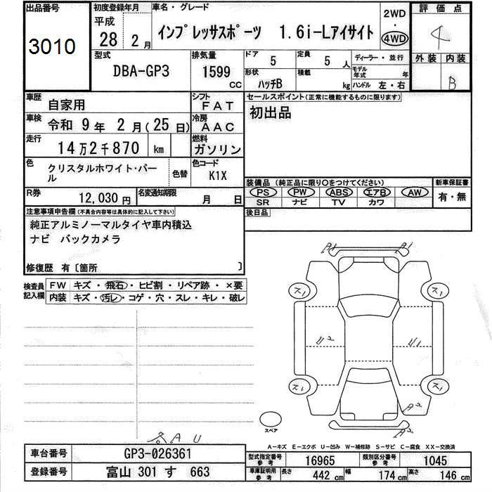 SUBARU IMPREZA