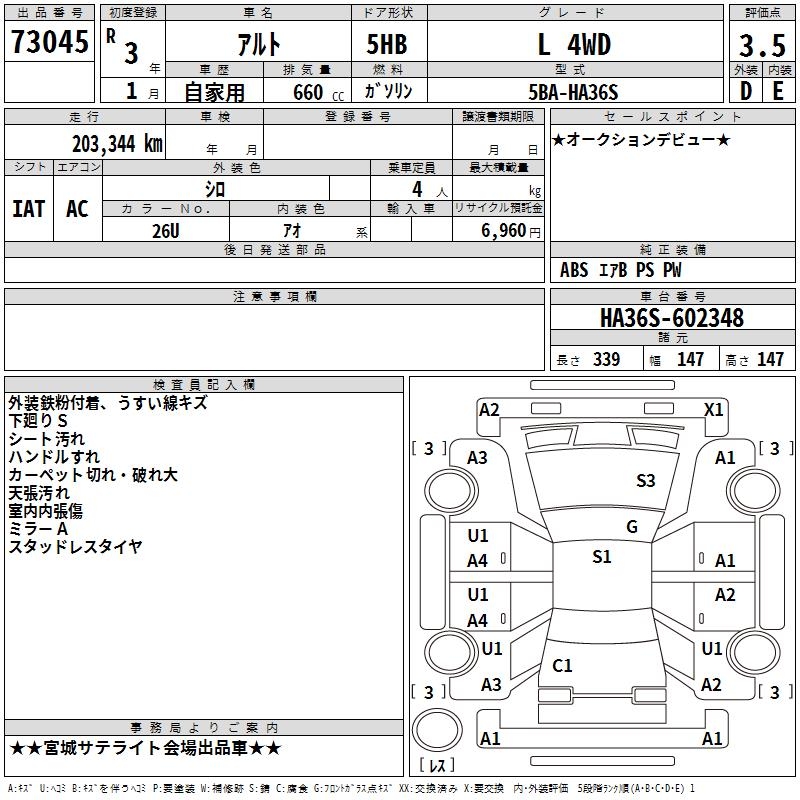 SUZUKI ALTO