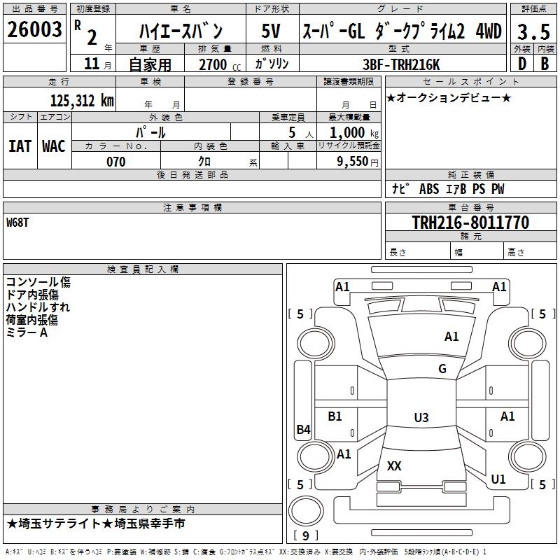 TOYOTA REGIUS ACE