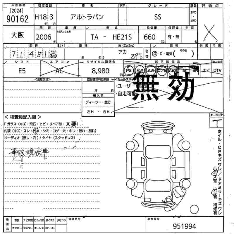 SUZUKI ALTO LAPIN
