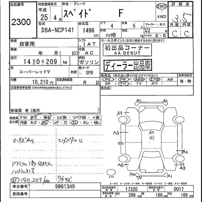 TOYOTA SPADE