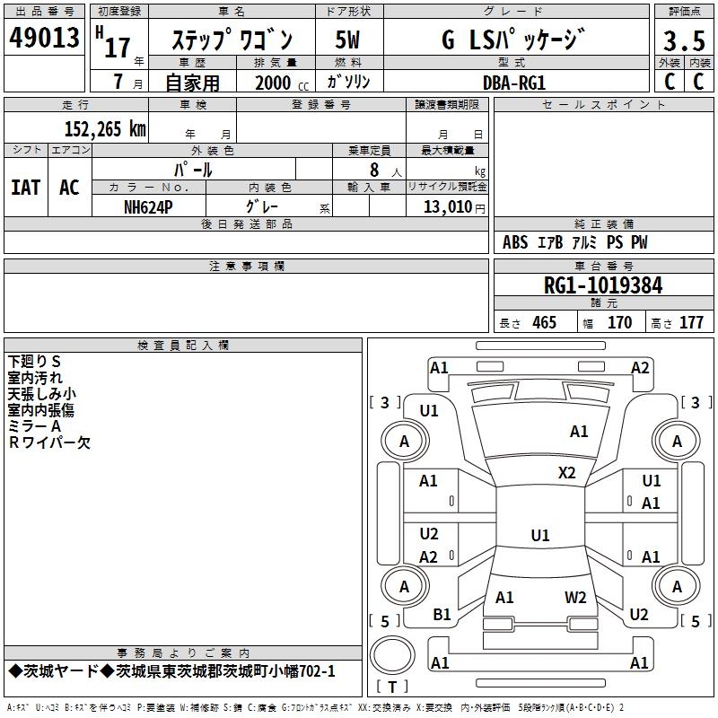 HONDA STEPWGN