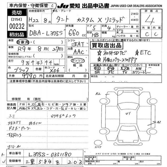 DAIHATSU TANTO