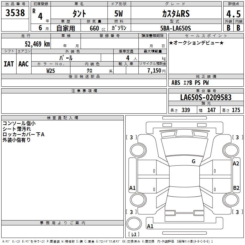 DAIHATSU TANTO