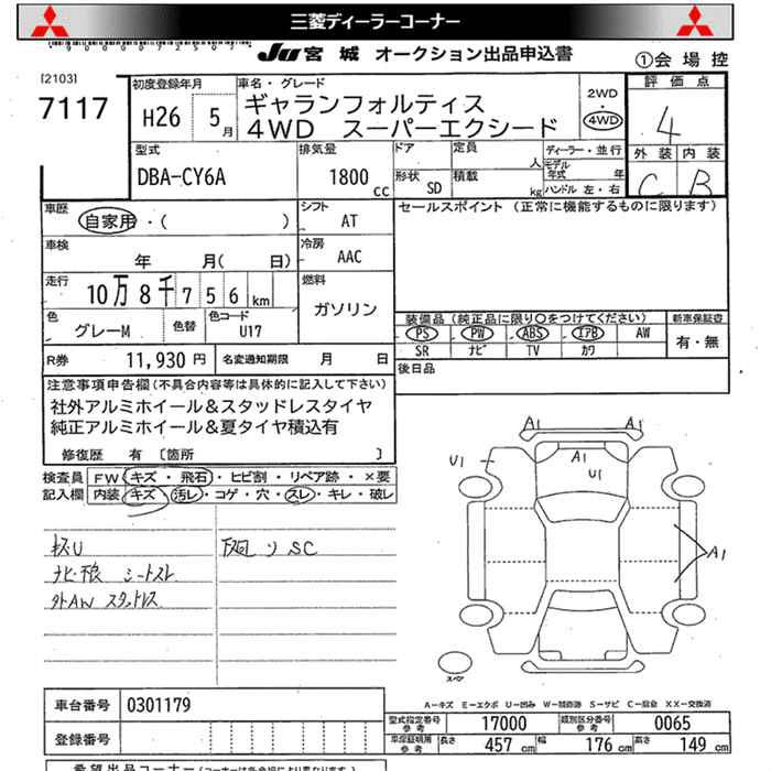 MITSUBISHI GALANT FORTIS