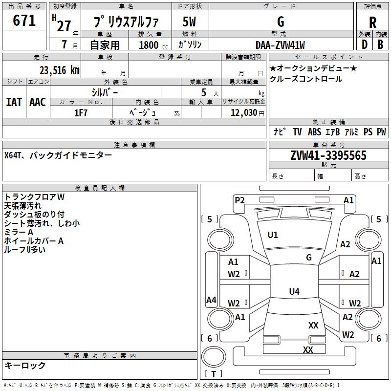 TOYOTA PRIUS ALPHA