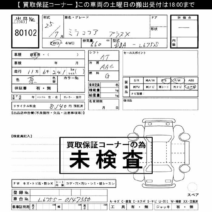 DAIHATSU MIRA COCOA
