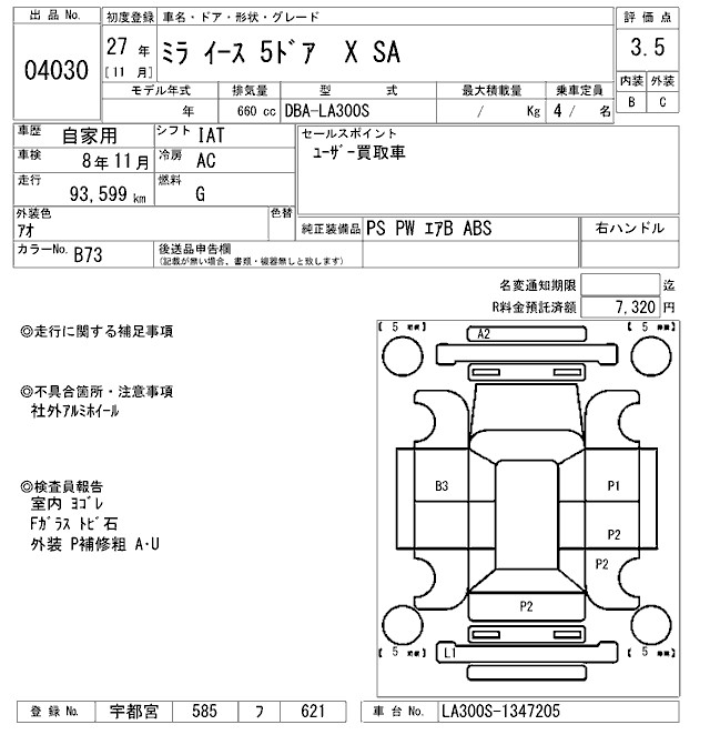 DAIHATSU MIRA E:S