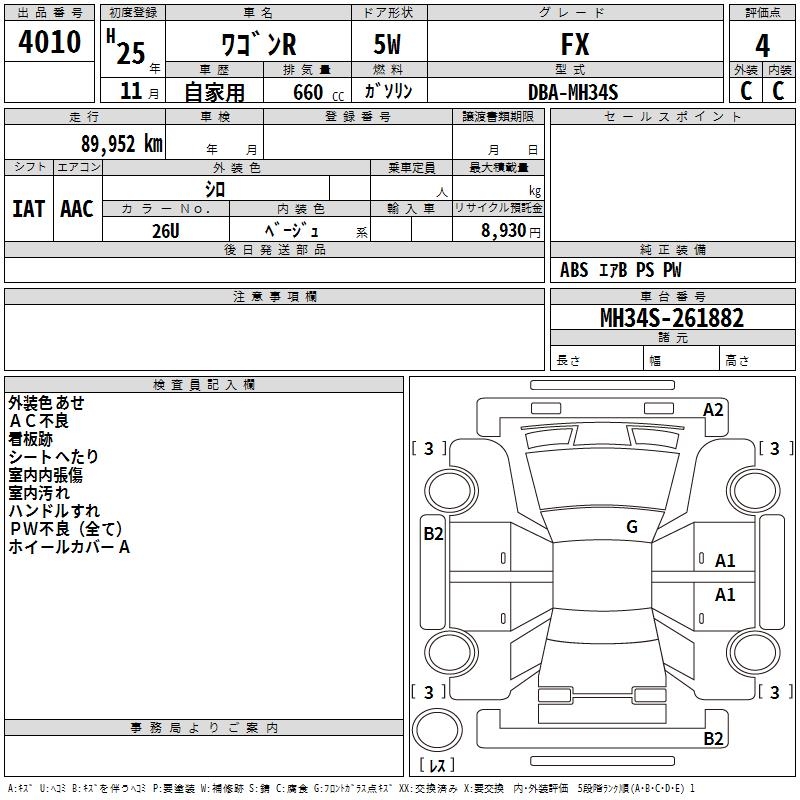 SUZUKI WAGON R