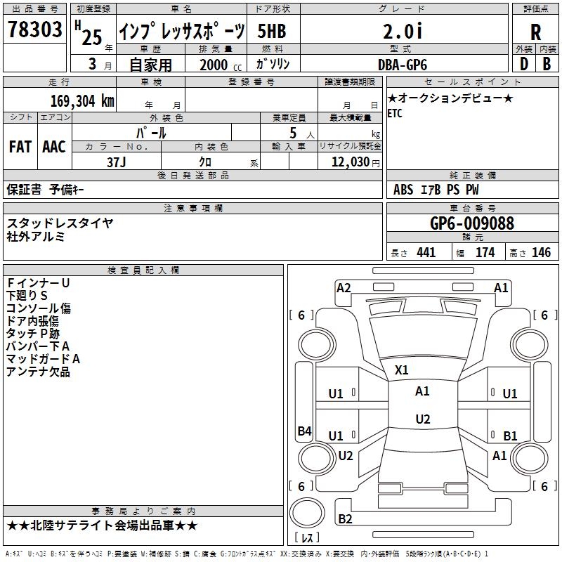 SUBARU IMPREZA
