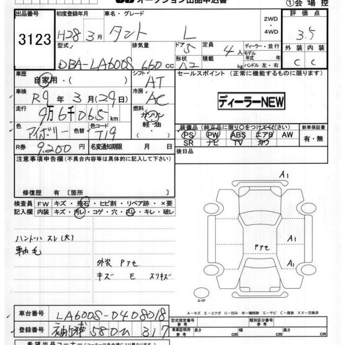 DAIHATSU TANTO