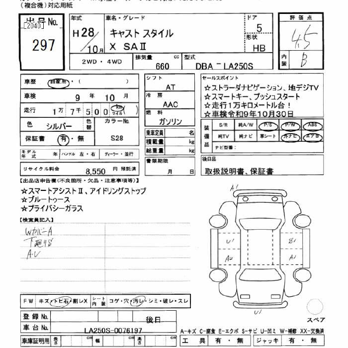 DAIHATSU CAST
